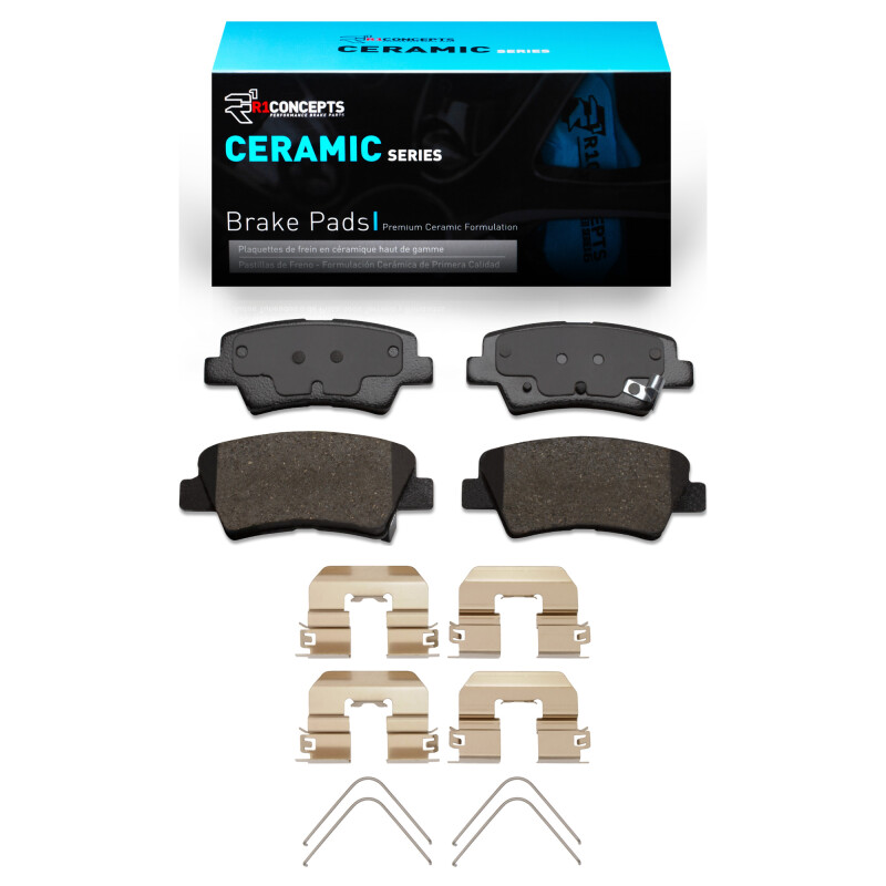 Dodge Attitude Ceramic Brake Pads - Rear - R1 Concepts - `11-`25